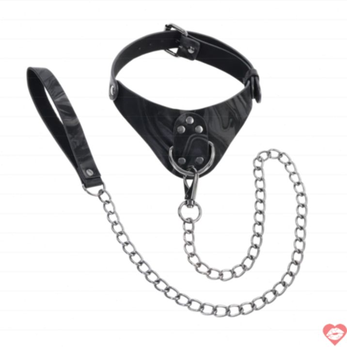 Sportsheets Velvet Collar Leash Thống Trị Quyến 