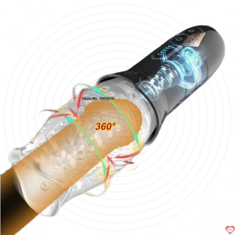 Máy thủ dâm xoay tròn bú hút tự động, tăng kích thước dương vật nhanh 1005006519957210