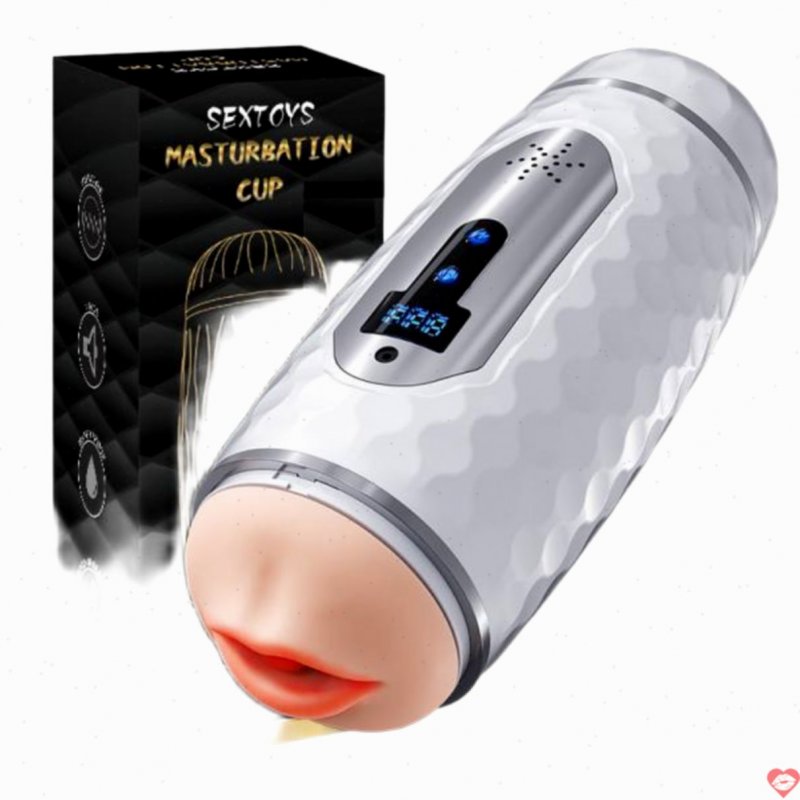 Âm đạo giả Masturbation Cup rung bú mút thổi kèn cho nam giới 1005006088189778