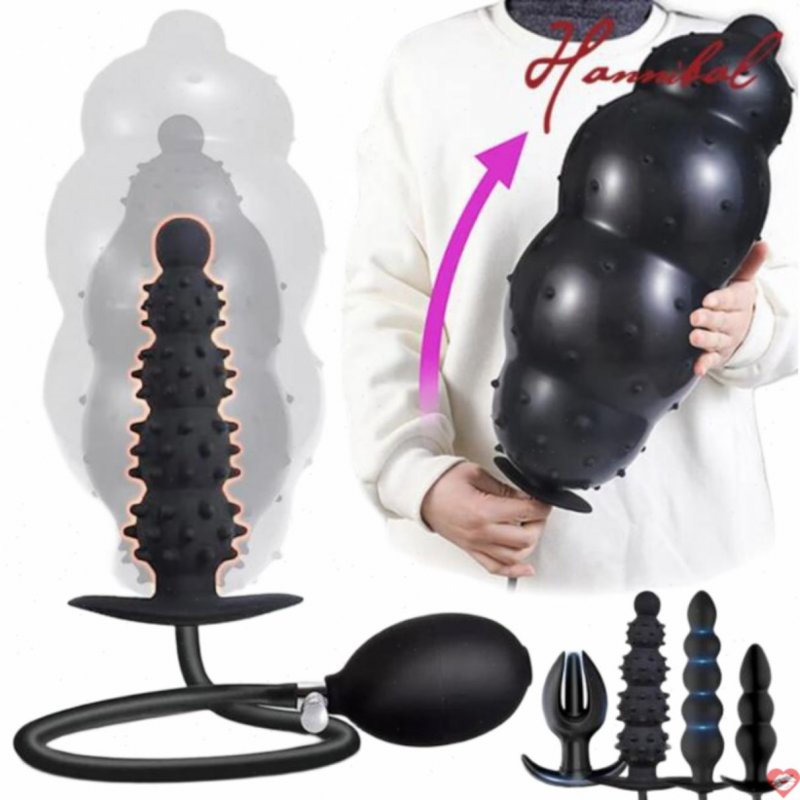 Phích cắm hậu môn bơm hơi Hannibal phình to siêu lớn kích thích 1005005874853666
