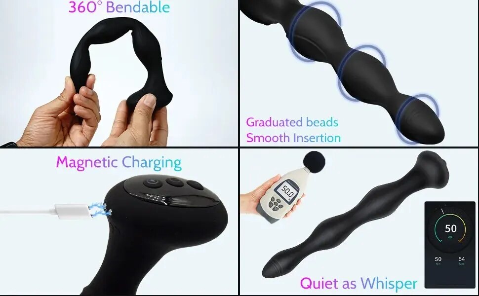 Que rung hậu môn silicon chuỗi toả nhiệt siêu mềm có thể uốn