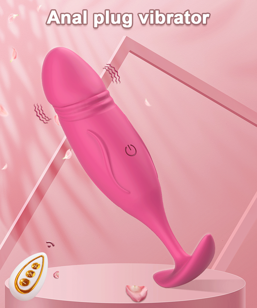 Trứng Rung Tình Yêu Hình Dương Vật Giả Massage Có Remote