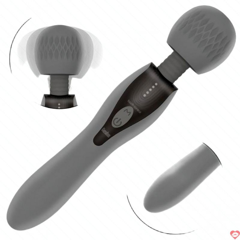 Chày rung cao cấp Gusdun AV 2 đầu rung xoay massage nữ 