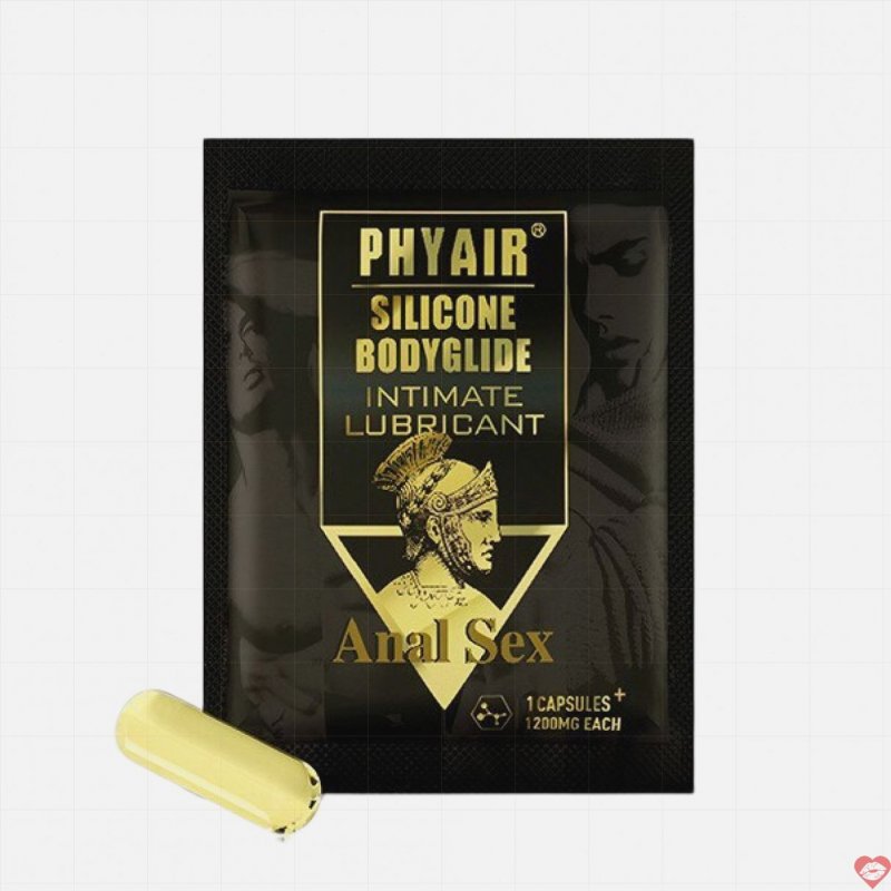 Viên nang bôi trơn hậu môn Phyair Silicone Bodyglide tan nhanh 