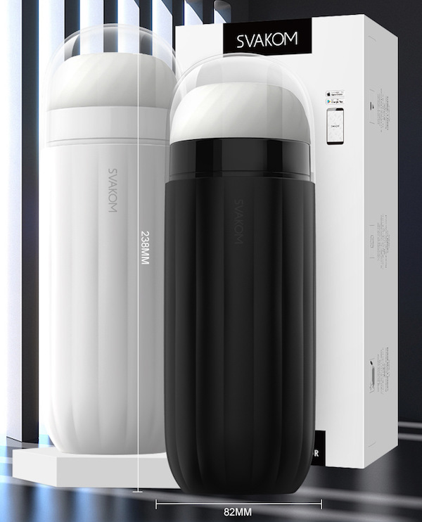 Âm đạo giả điều khiển qua app Svakom Sam Neo tương tác webcam cao cấp