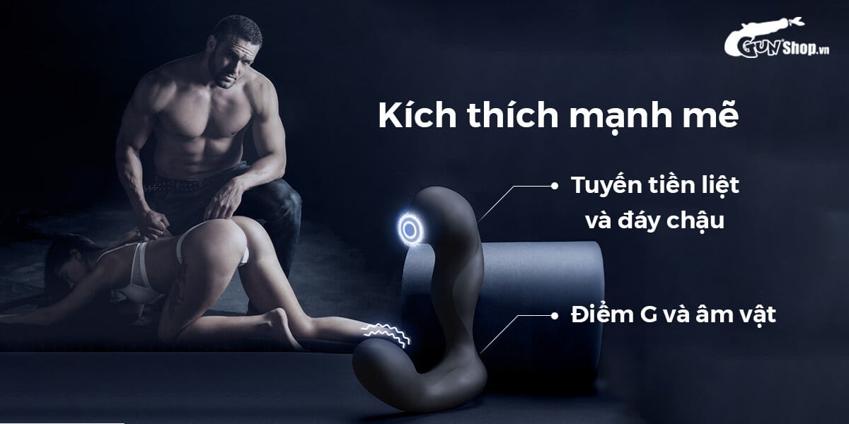 Máy massage hậu môn Svakom Iker JR điều khiển ứng dụng