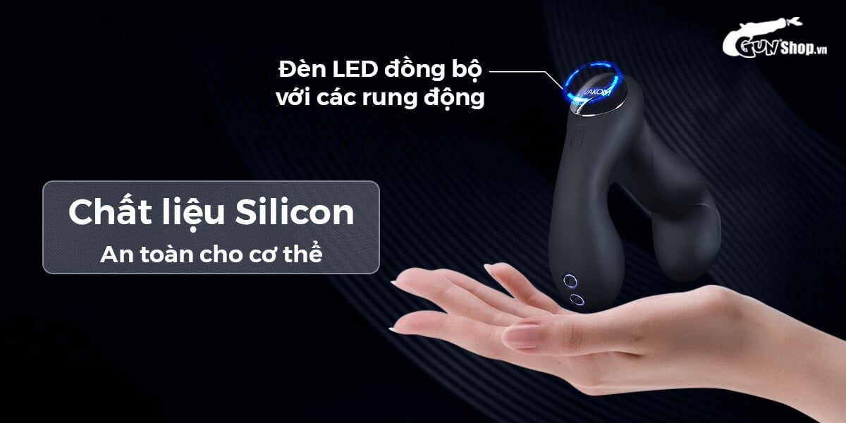Máy massage hậu môn Svakom Iker JR điều khiển ứng dụng