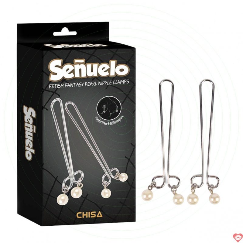 Kẹp vú kích thích đầu ti Chisa Senuelo Fetish Fantasy Pearl 