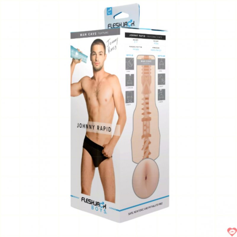 Âm đạo giả Fleshjack Boys Johnny Rapid chất liệu SuperSkin thật 