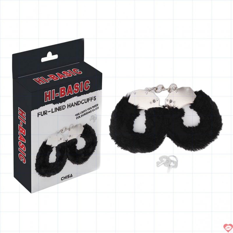 Còng tay Chisa Fur-Lined đồ chơi BDSM bạo dâm mới lạ 
