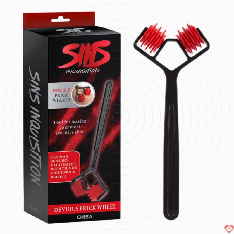 Cọ lăn gai BDSM Chisa Sins Inquisition Devious Prick Wheel gai sắc 