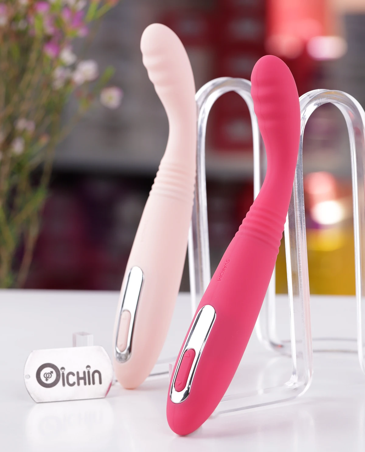 Máy rung thụt mini Svakom Cici II silicone mềm mịn massage điểm G pin sạc