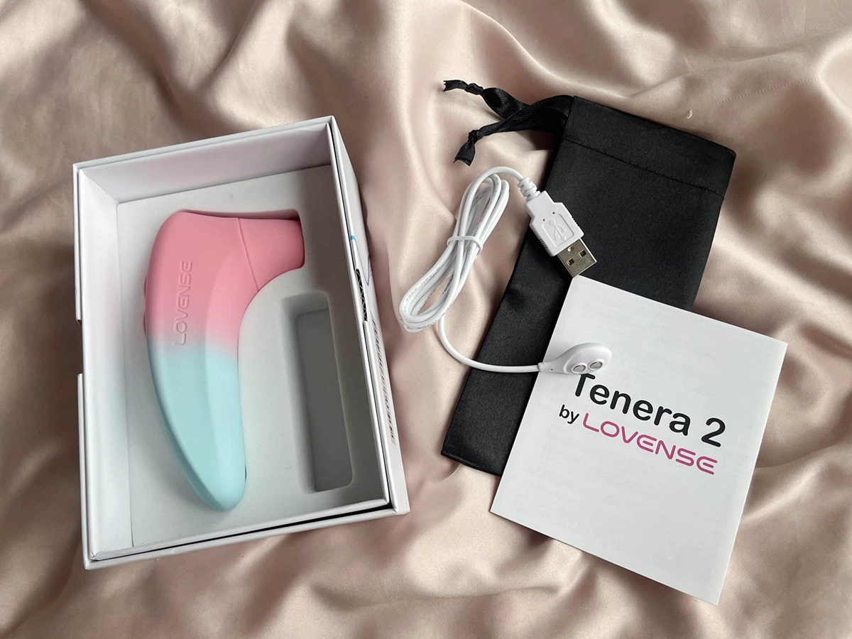 Lovense Tenera 2 máy bú hút âm vật điều khiển qua App
