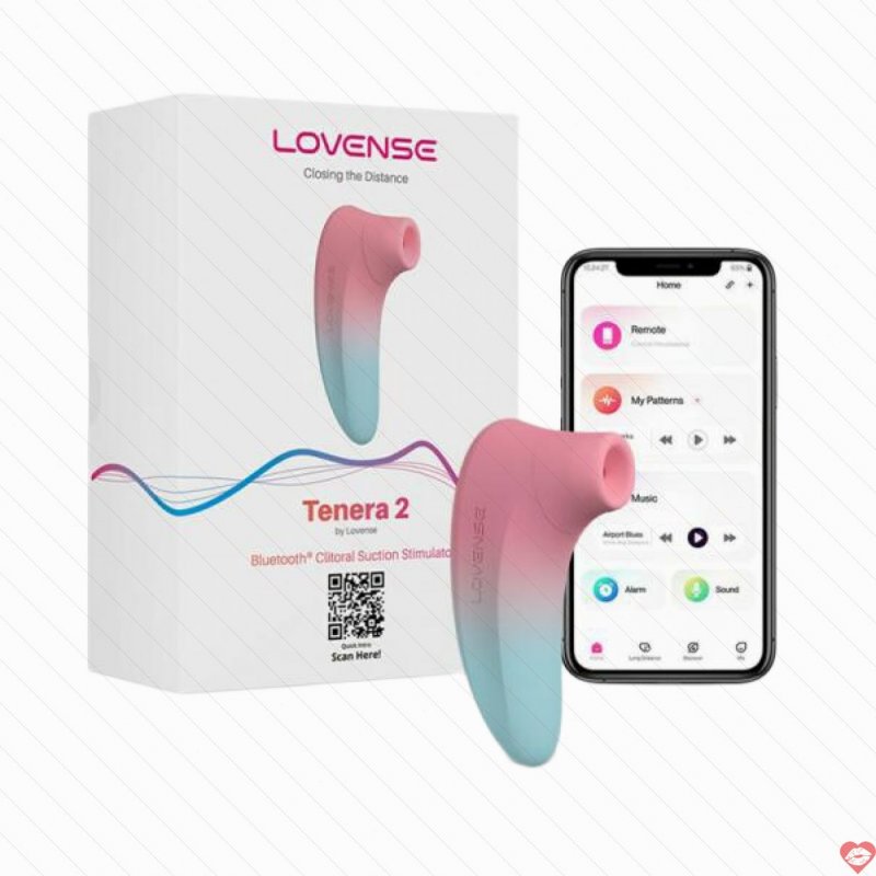 Lovense Tenera 2 máy bú hút âm vật điều khiển qua App 