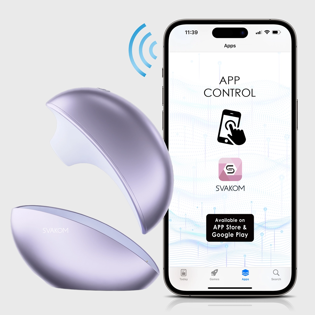 Svakom Pulse Galaxie máy bú hút thổi âm vật kết nối app
