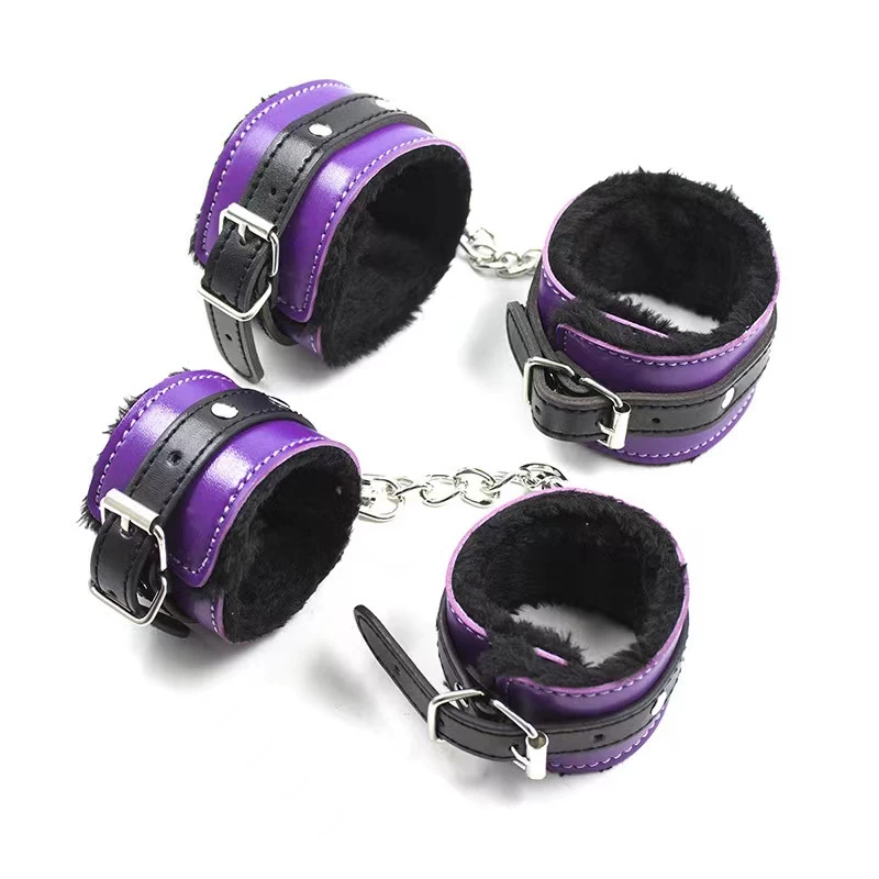 Yeain TZ-36 BDSM bondage 8 món đồ chơi bạo dâm da lông mềm mại kích thích