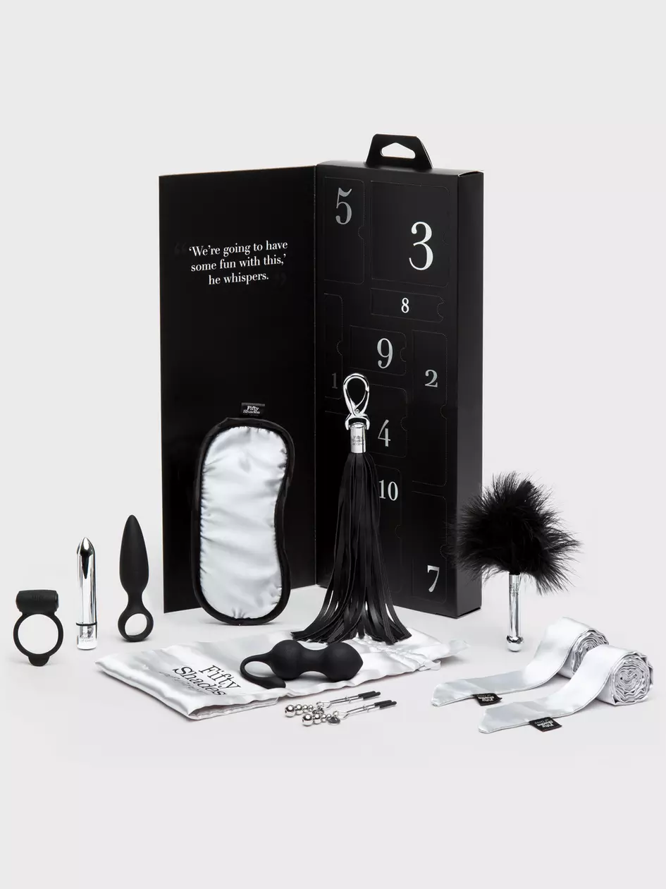 Combo BDSM Fifty Shades of Grey 10 Days đồ chơi bạo dâm da