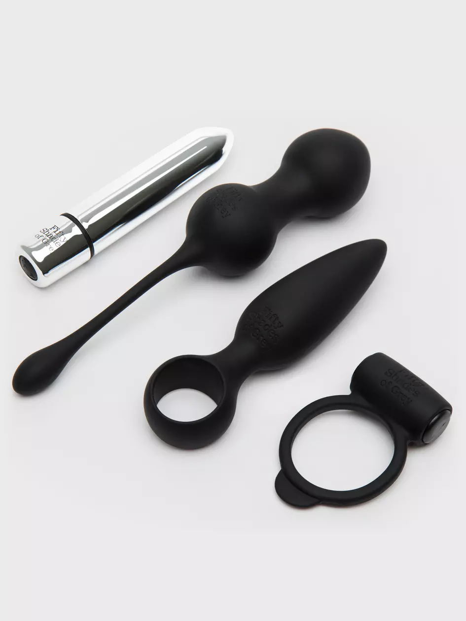 Combo BDSM Fifty Shades of Grey 10 Days đồ chơi bạo dâm da