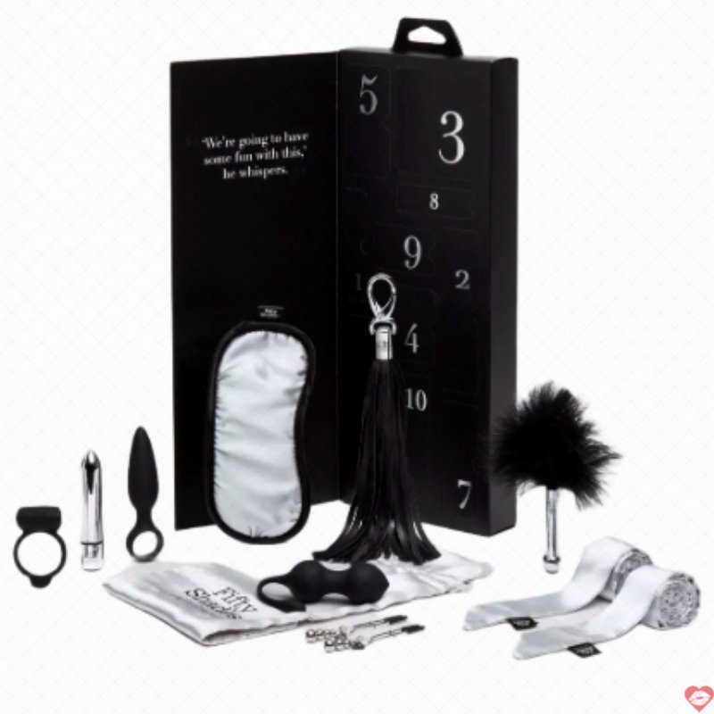 Combo BDSM Fifty Shades of Grey 10 Days đồ chơi bạo dâm da 