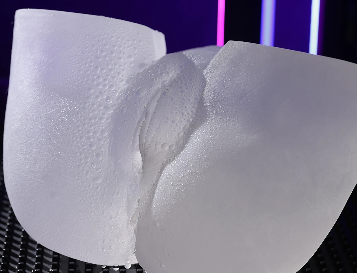 Mông giả trong suốt COC silicone tự nhiên kích thích hưng phấn nam