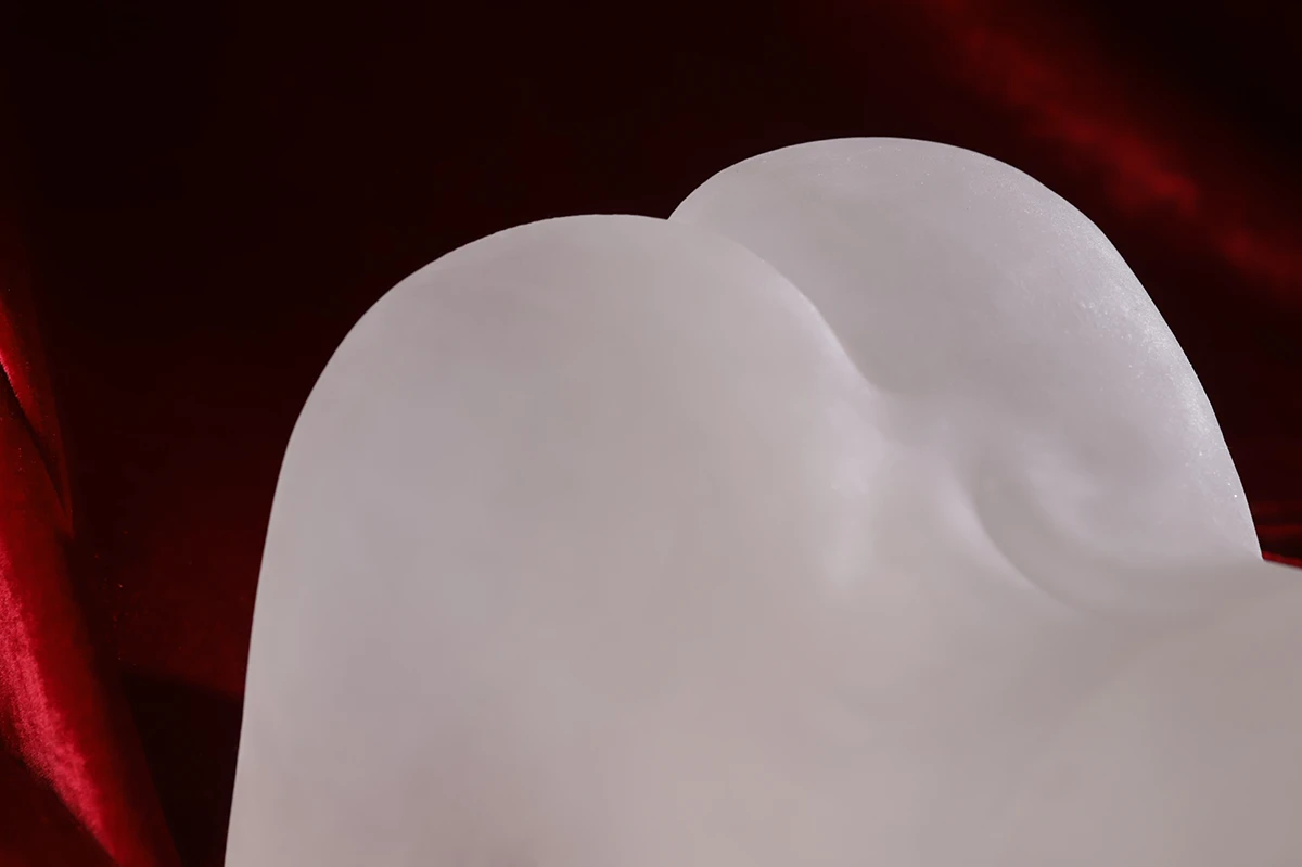 Mông giả trong suốt COC silicone tự nhiên kích thích hưng phấn nam