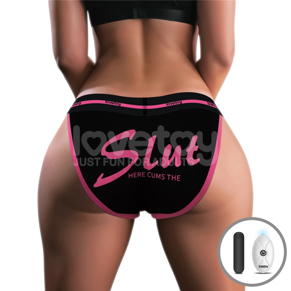 Lovetoy Printed Vibrating trứng rung quần chip điều khiển từ xa pin sạc tiện lợi