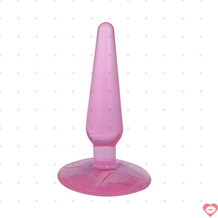 Butt Plug Hồng Nhỏ TPE Beginner Dễ Vào Mịn[dochoius]​ 