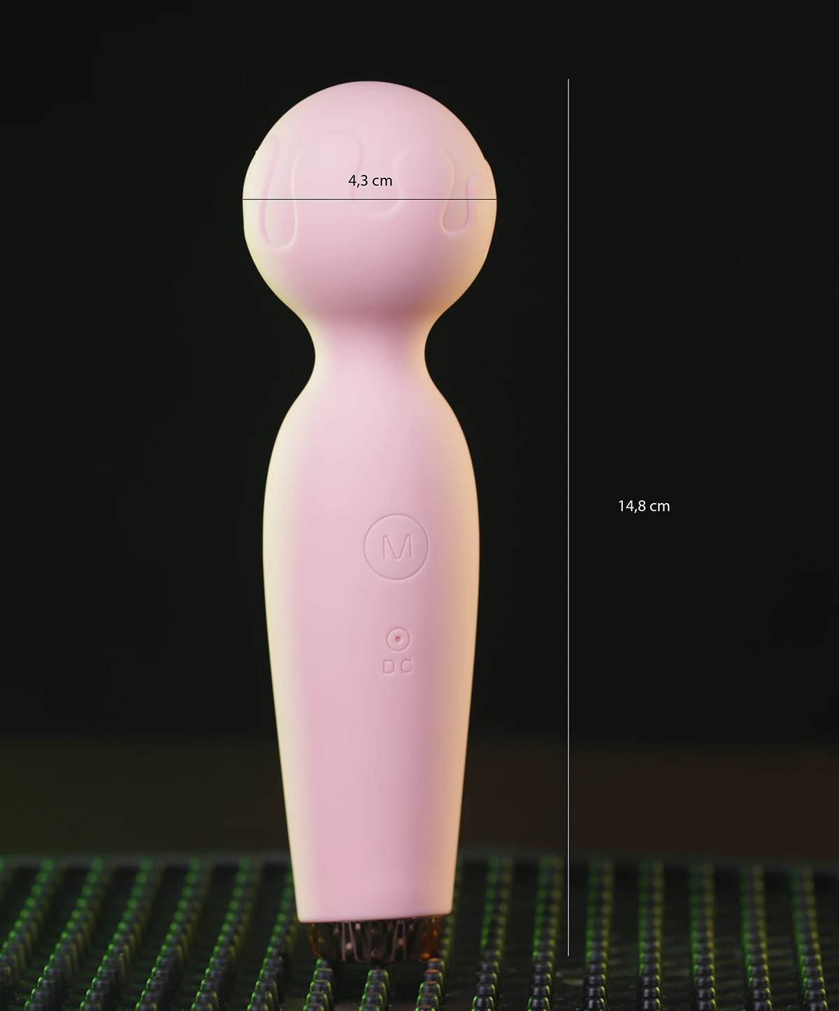 Chày rung mini Manmiao 10 chế độ silicone sạc pin massage điểm G nữ