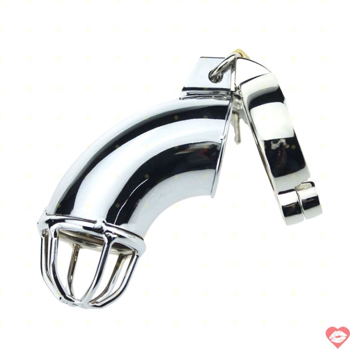 Honeysx Chastity Lồng Kìm Kim Loại Khóa Vĩnh Cửu 