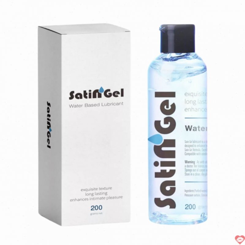 Gel bôi trơn Satin 200g gốc nước giống nhờn tự nhiên nữ chống khô rát 
