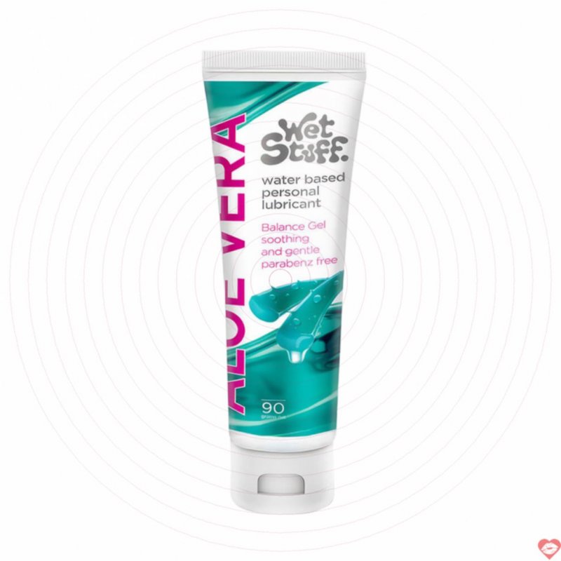 Gel bôi trơn lô hội Wet Stuff Aloe Vera 90g dưỡng da vùng kín 