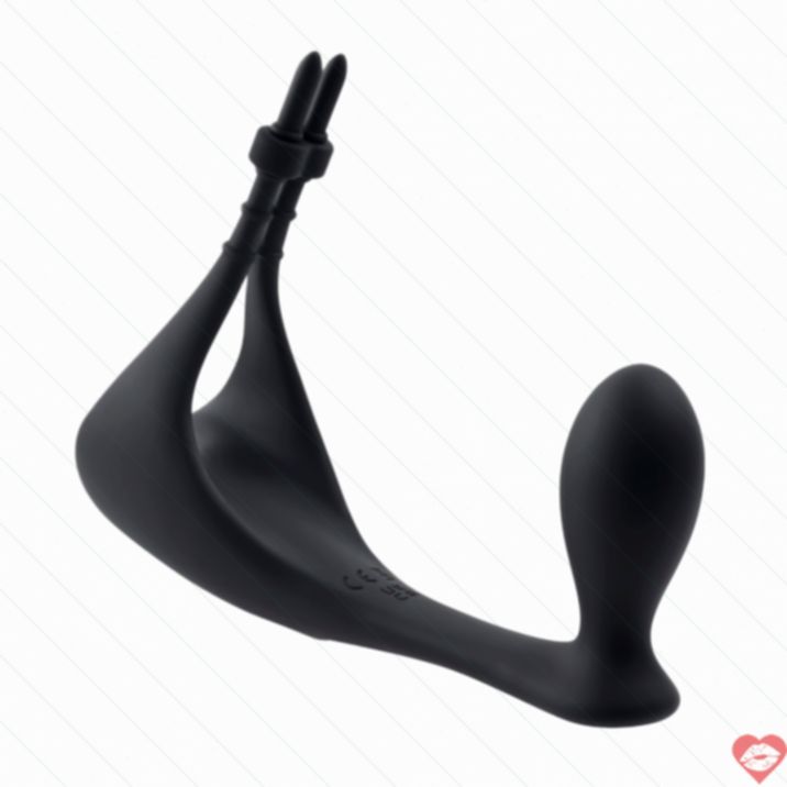 Back It Up Gender X Plug Ring Remote Đôi Kích Thích Nóng Bỏng 