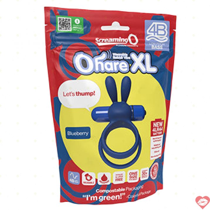 Screaming O Ohare XL Ring Blueberry Rung Mãnh 