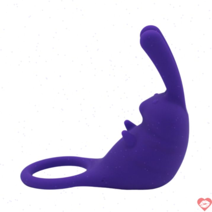 Cock Hopper Vibrator Stretchy Đa Năng Siêu Thích 