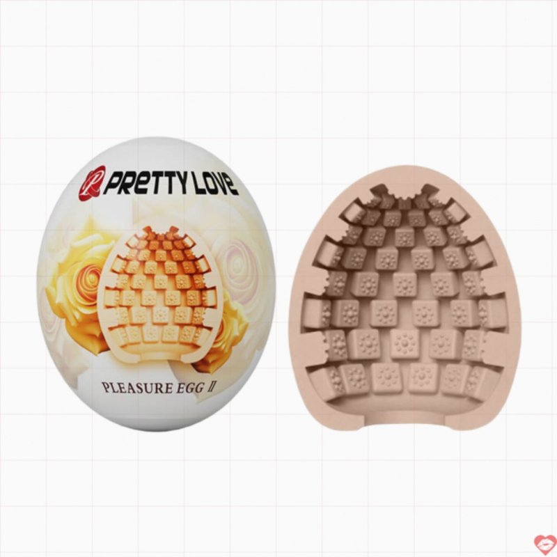 Âm đạo giả Pretty Love Pleasure Egg II silicon mềm mại tăng khoái cảm 