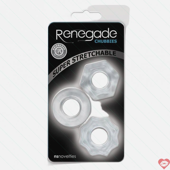Renegade Chubbies Ring Set Kéo Dài Cứng Siêu Hút 