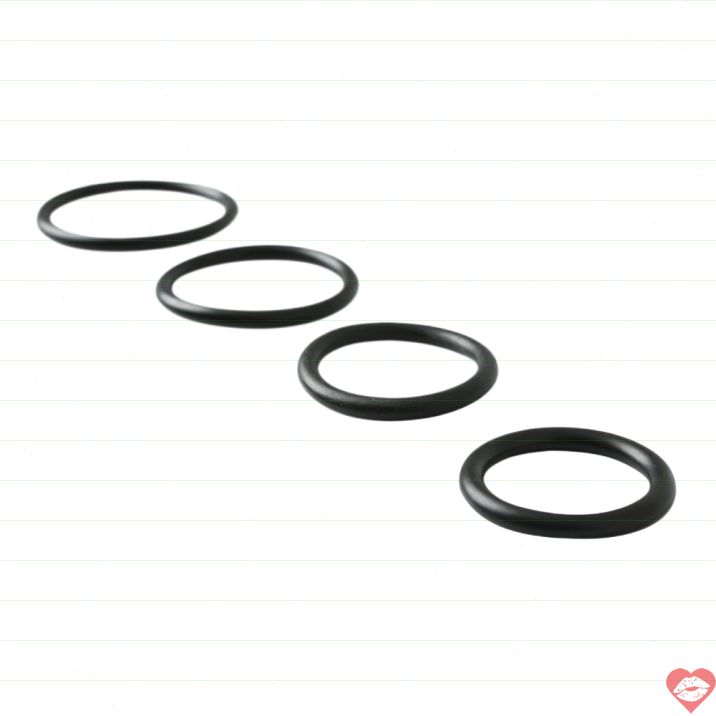 Sportsheets O ring cao su 4 cái đa năng 