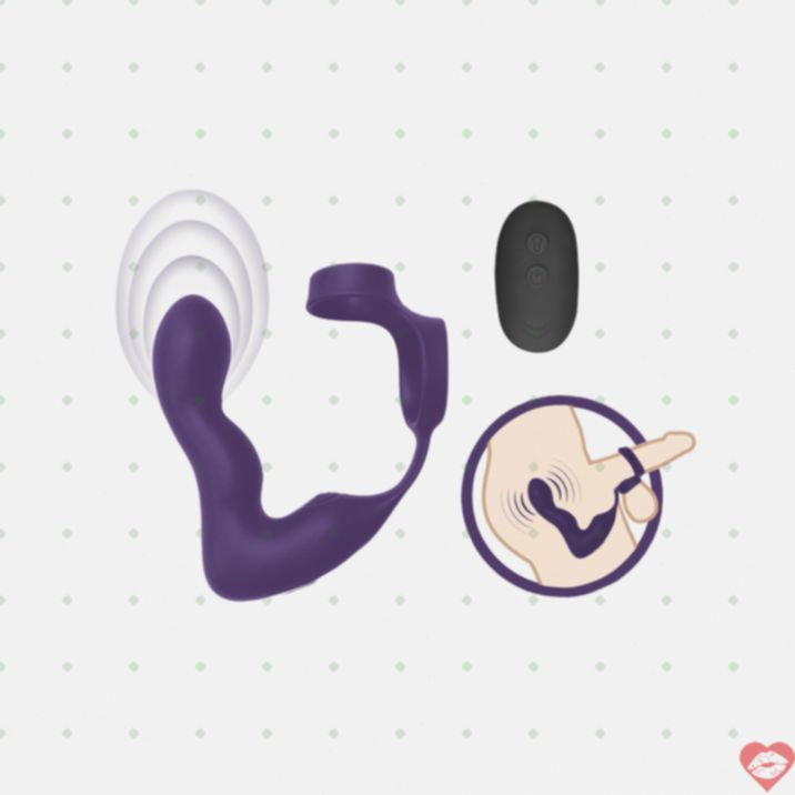 Nasstoys Royale P-Spot Phồng, Rung Cá Nhân Hóa 