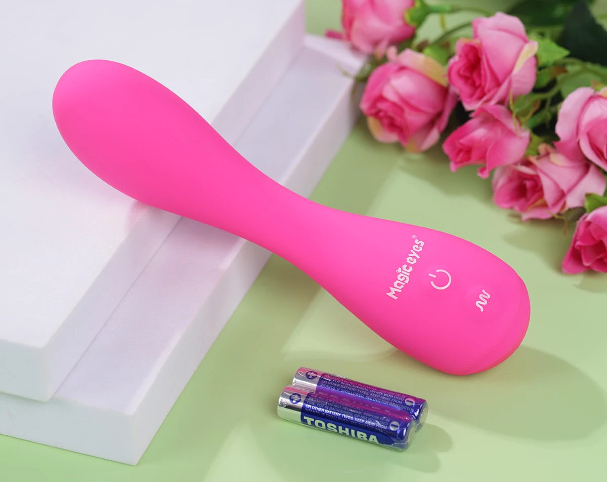 Magic Eyes Lumpy Cuchu máy rung điểm G silicone rung mạnh mẽ thoải mái