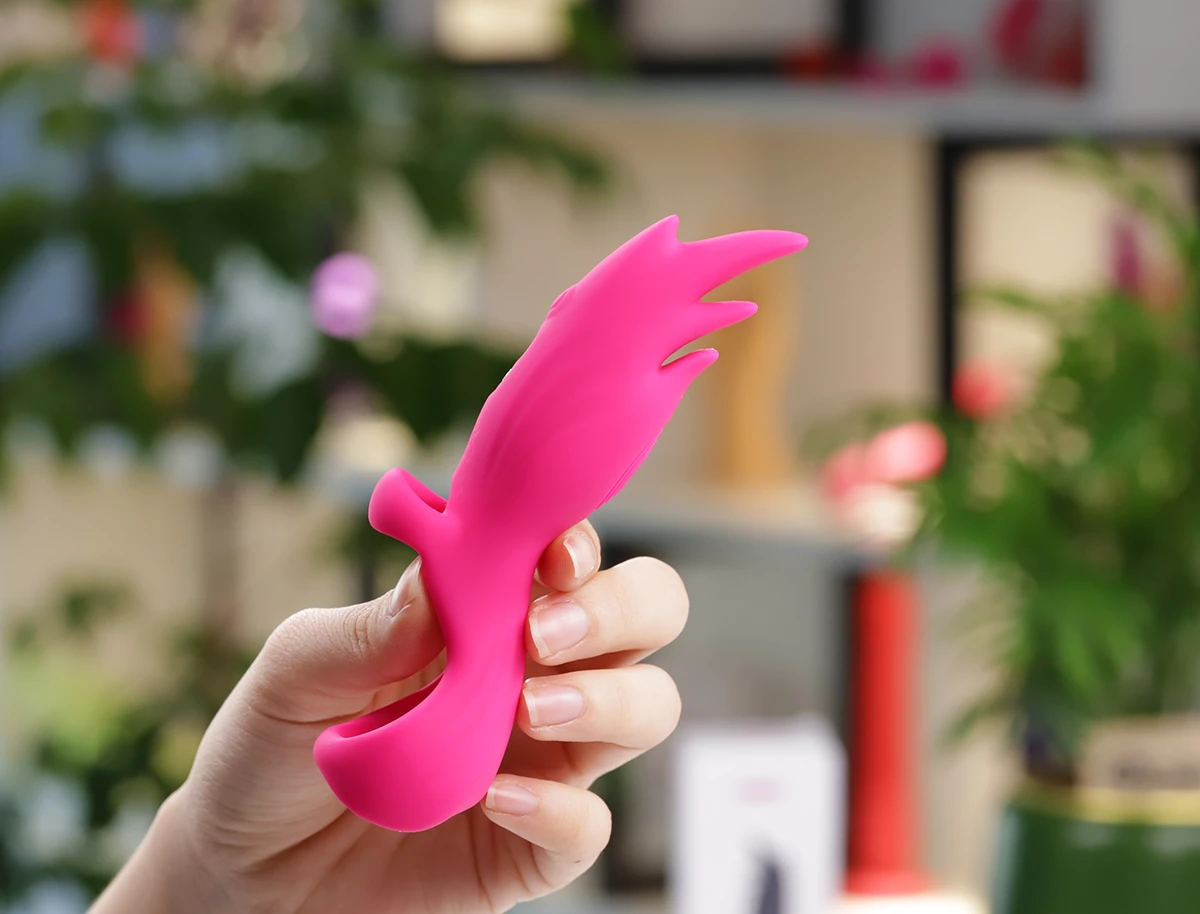 Yeain Finger Magic máy rung đeo ngón tay silicon kích thích điểm