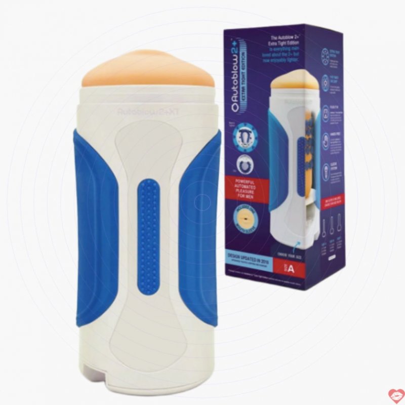 Autoblow 2 Plus XT âm đạo giả rung thụt có vòng bi mát xa 