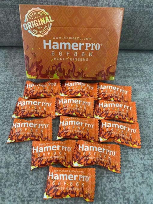 Kẹo sâm Hamerpro mật ong tăng cường sinh lý nam tự nhiên