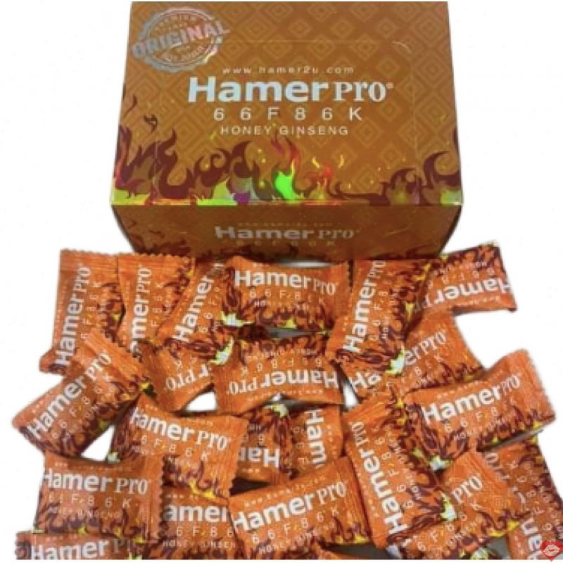 Kẹo sâm Hamerpro mật ong tăng cường sinh lý nam tự nhiên 