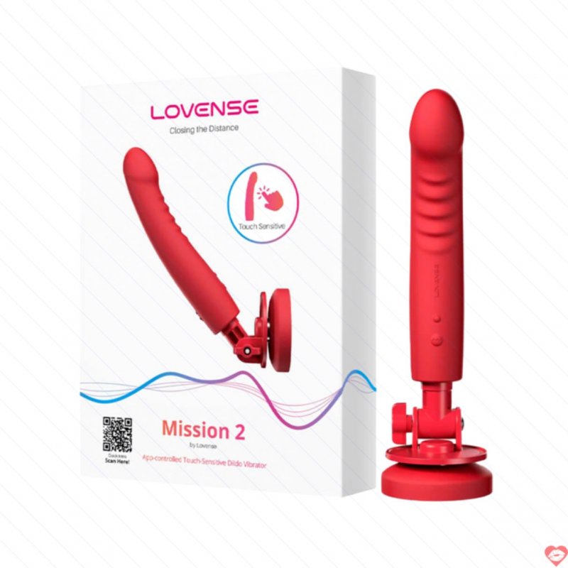 Dương vật giả Lovense Mission 2 rung thụt điều khiển qua App 