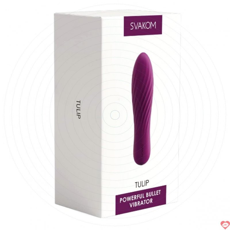 Trứng rung Svakom Tulip điểm G silicone cao cấp massage hiệu quả 