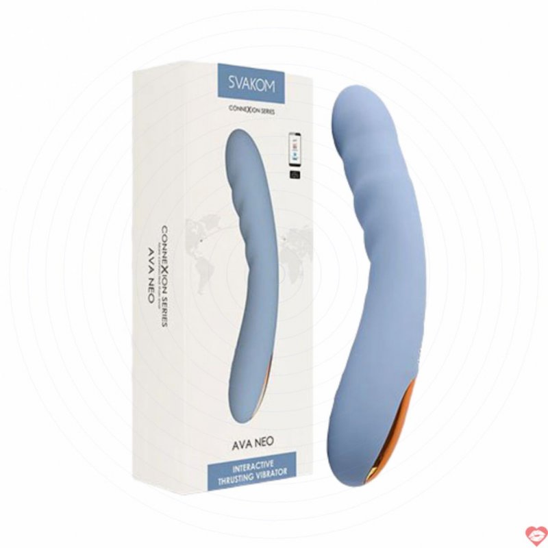 Svakom Ava Neo Máy massage rung thụt kết nối App thông minh silicon 