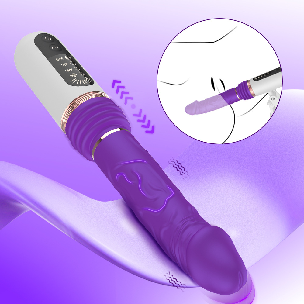 Dương vật giả Manual 8 chế độ rung thụt sạc điện trải nghiệm chân thật