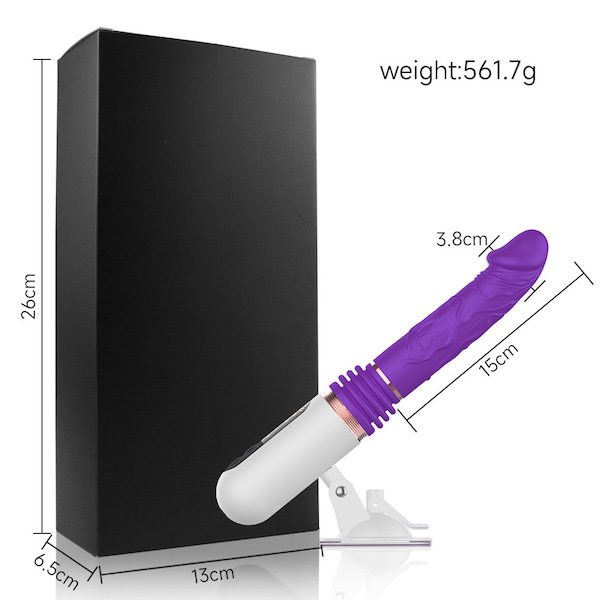 Dương vật giả Manual 8 chế độ rung thụt sạc điện trải nghiệm chân thật