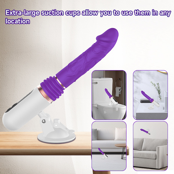 Dương vật giả Manual 8 chế độ rung thụt sạc điện trải nghiệm chân thật