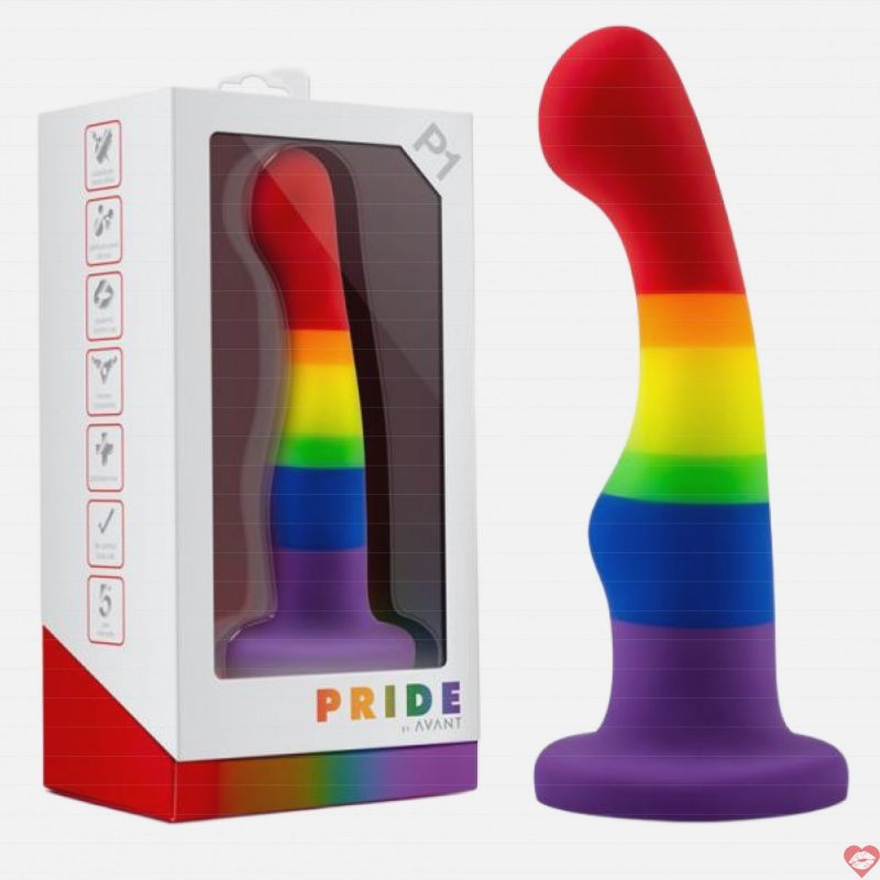 Dương vật giả Avant Pride P1 silicone mềm dính tường chân thực 